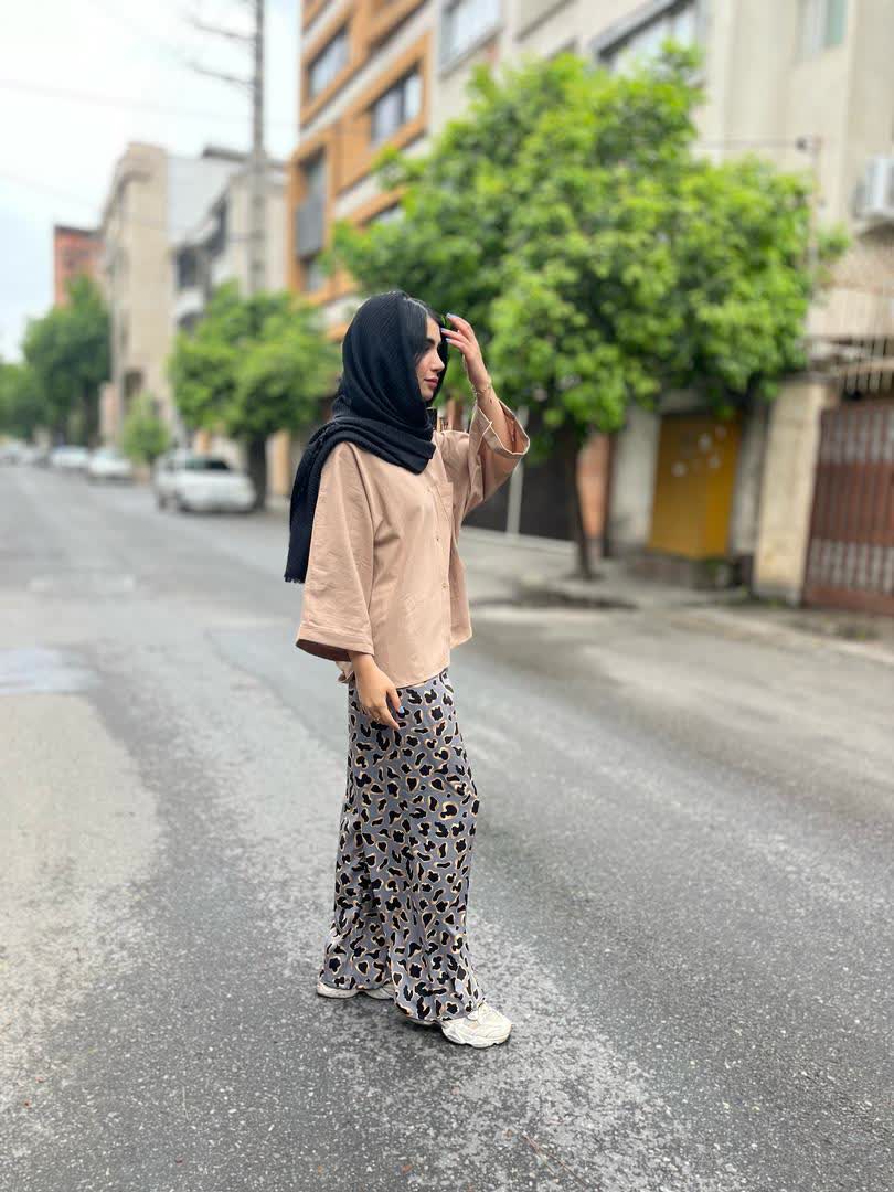 شلوار فلور آذین 2603